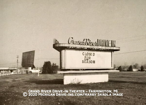 Grand River Drive-In Theatre - Old Photo From Harry Skrdla (newer photo)